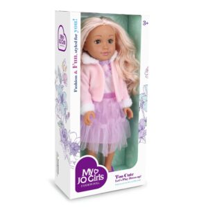 Fashion Doll - Blonde Hair, Skirt & Ballerina Flats - 46cm