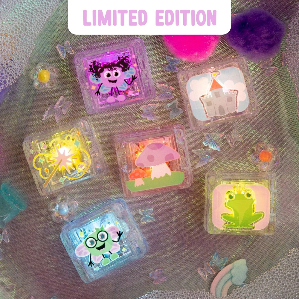 Glo Pals - Water Activated Light-Up Sensory Toys - Fairy (6 Pack) - Image 2