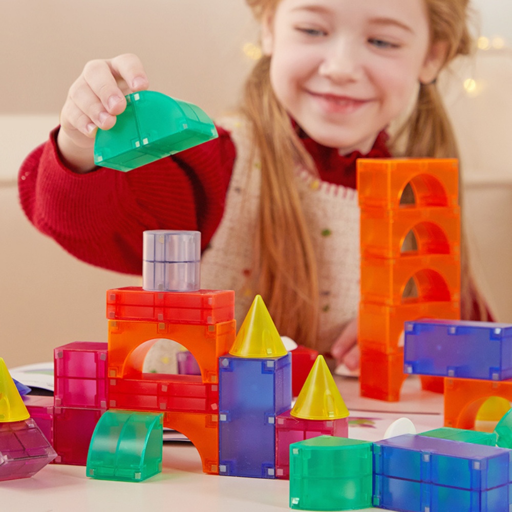 Mideer - Creative Magnetic Building Blocks Set - 20 Pieces - Image 3