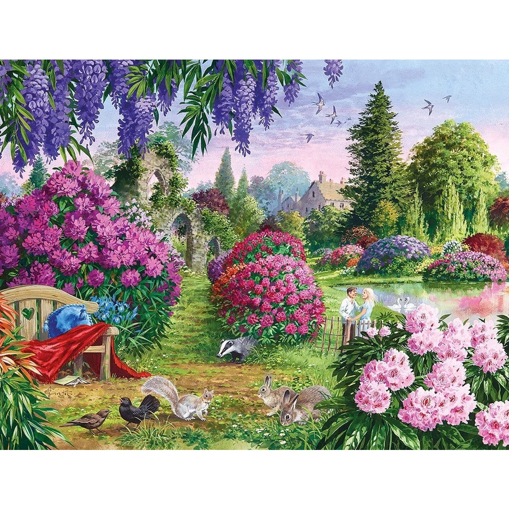 Gibsons - Flora & Fauna - 4 x 500 Piece Jigsaw Puzzles - Image 3