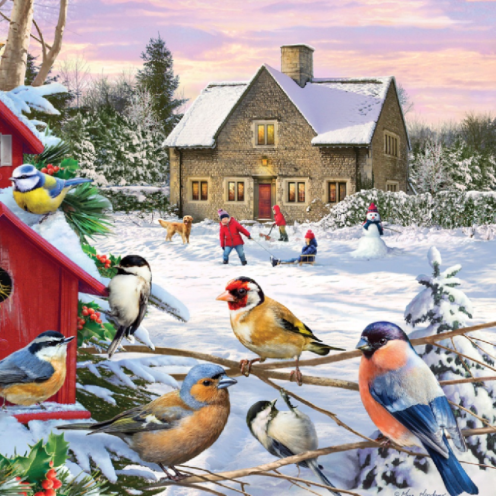 Gibsons - Winter Wings - 1000 Piece Jigsaw Puzzle - Image 4