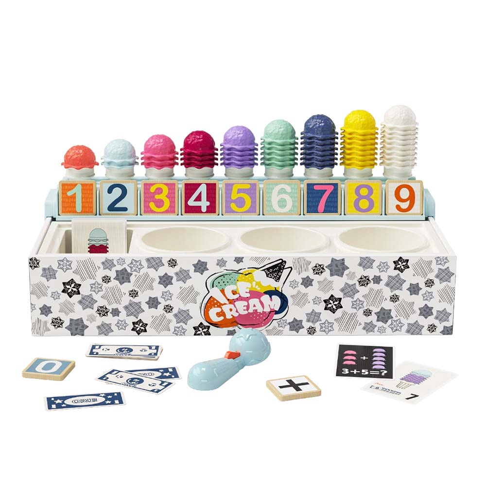 TopBright - Ice Cream Shop - Number Learning Box & Activity Cards - Image 4