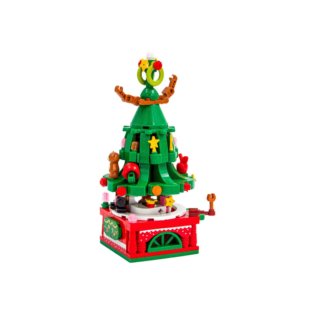 Sluban Building Set: Pleyerid - Green Christmas Tree - Image 3