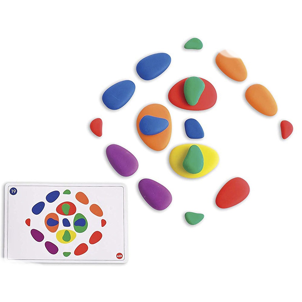 EDX Education - Activity Cards - Rainbow Pebbles - 15 Cards - Image 2