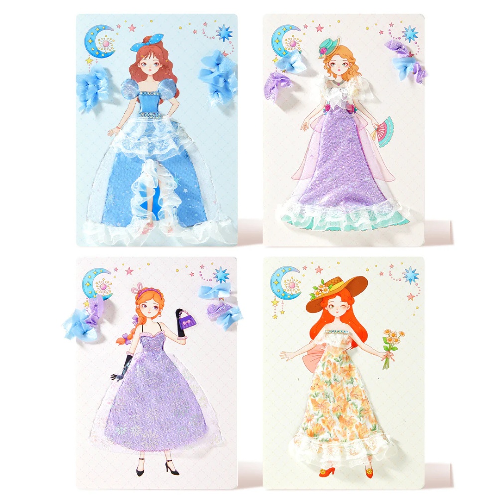 Mideer - Dress Making Arts & Crafts Book Set: Princess Evening Gown - Image 6