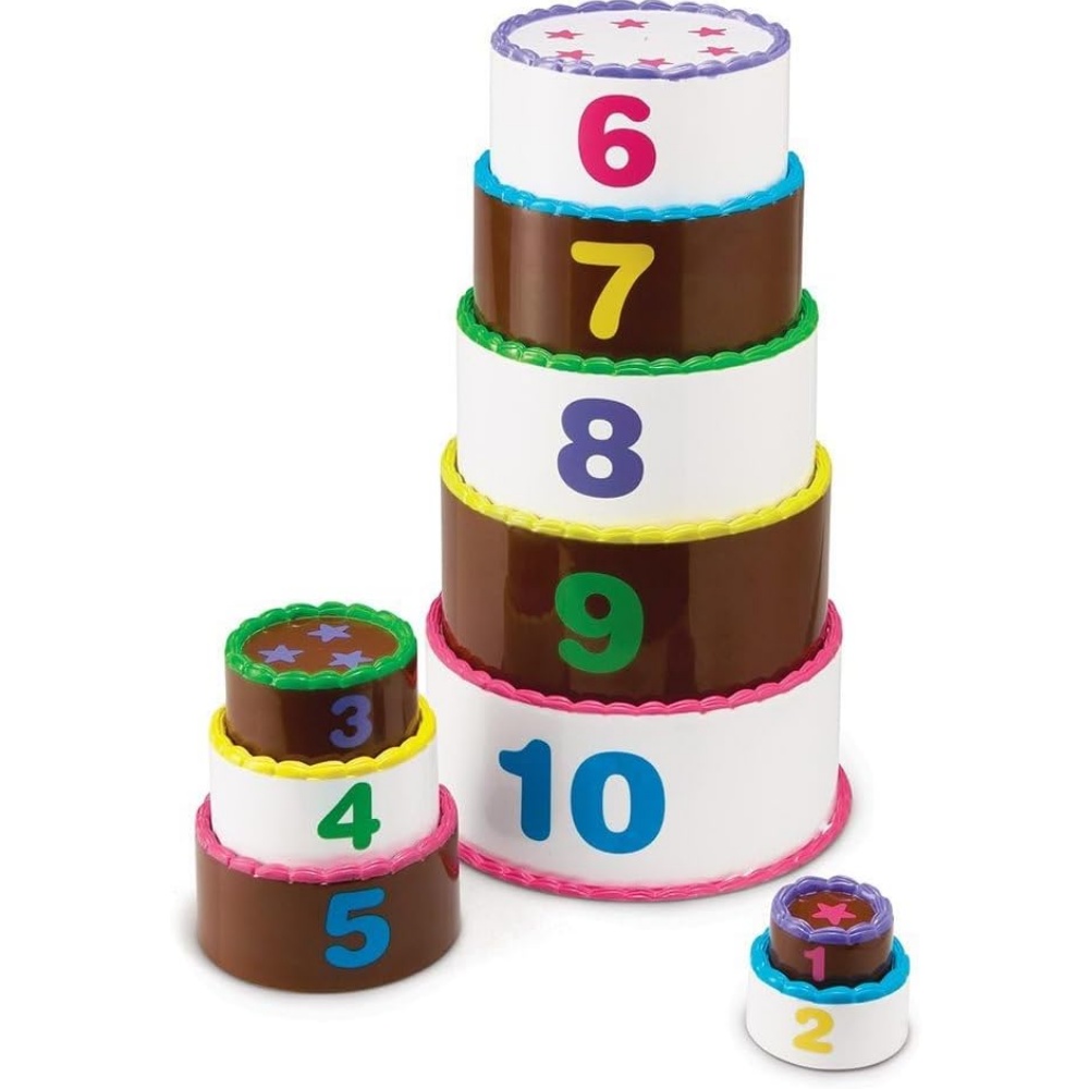Learning Resources - Smart Snacks® - Stack & Count Layer Cake™ for Toddlers - Image 5