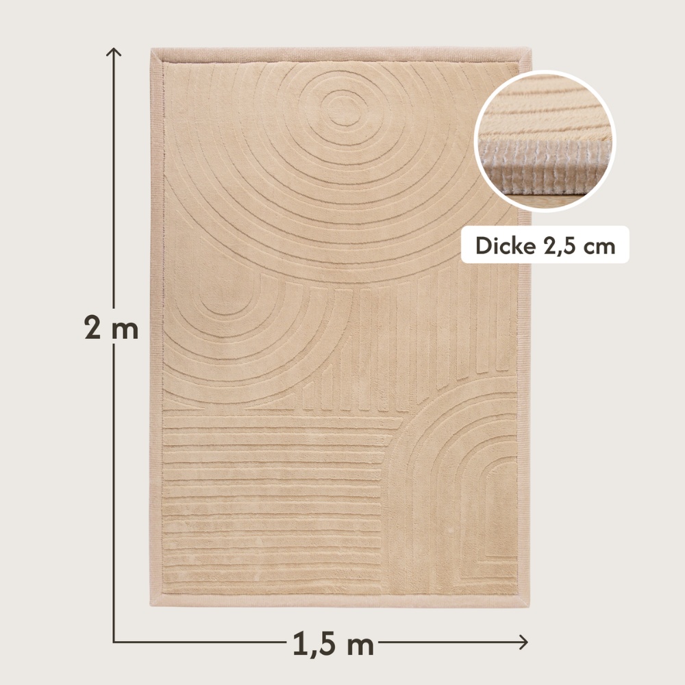 Hakuna Matte - CloudSoftRise Play Mat 3D Carpet - Arches 200 x 150 x 2.5 cm - Image 3