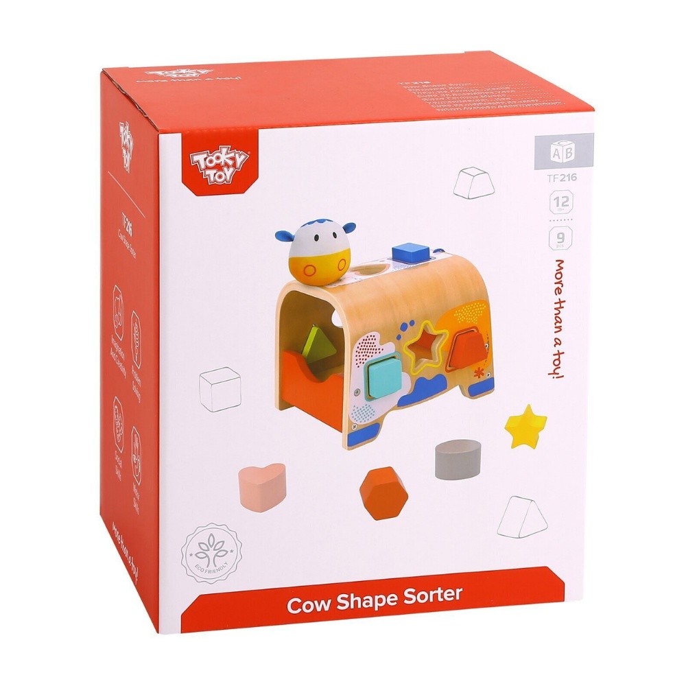TookyToy - Wooden Shape Sorter with Blocks - Image 5