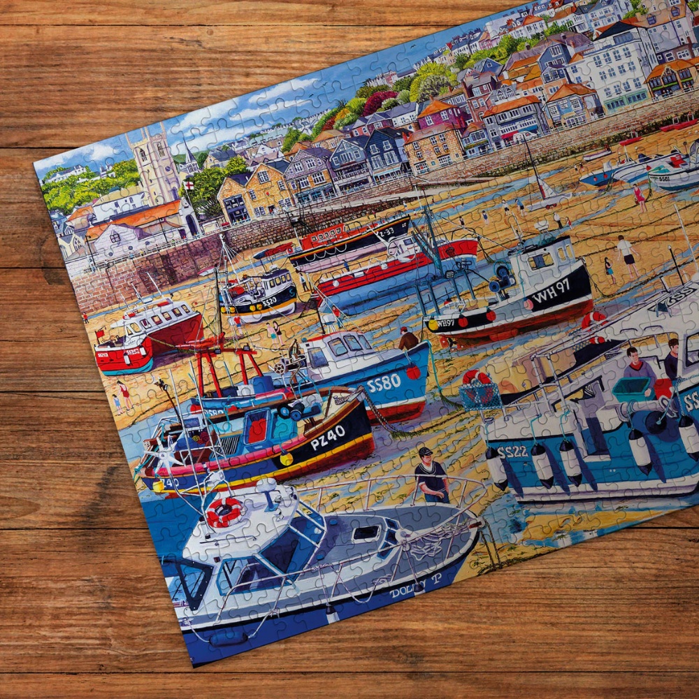Gibsons - Sand at St Ives - 1000 Piece Jigsaw Puzzle - Image 4