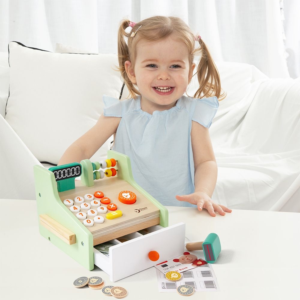 Classic World - Pretend & Play - Cash Register - Image 6