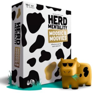 Big Potato Games - Herd Mentality: Moosic & Moovies - Fun Party Game for Families and Friends, 4+ Players