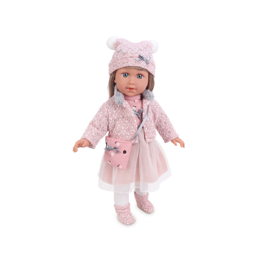Fashion Doll - Leila - Dress, Beanie & Shoes - 40-**