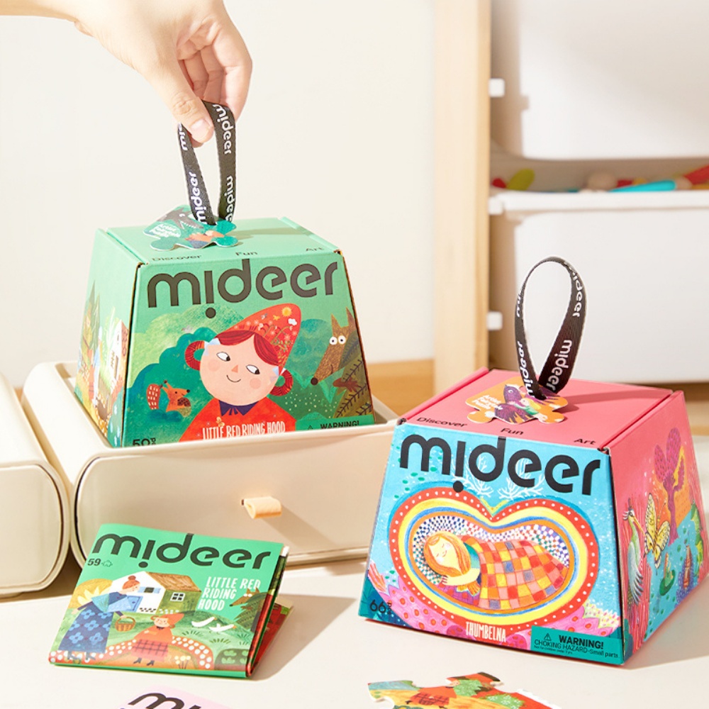 Mideer - Artist Fairytale Puzzle: Little Red Riding Hood 59pcs - Image 9