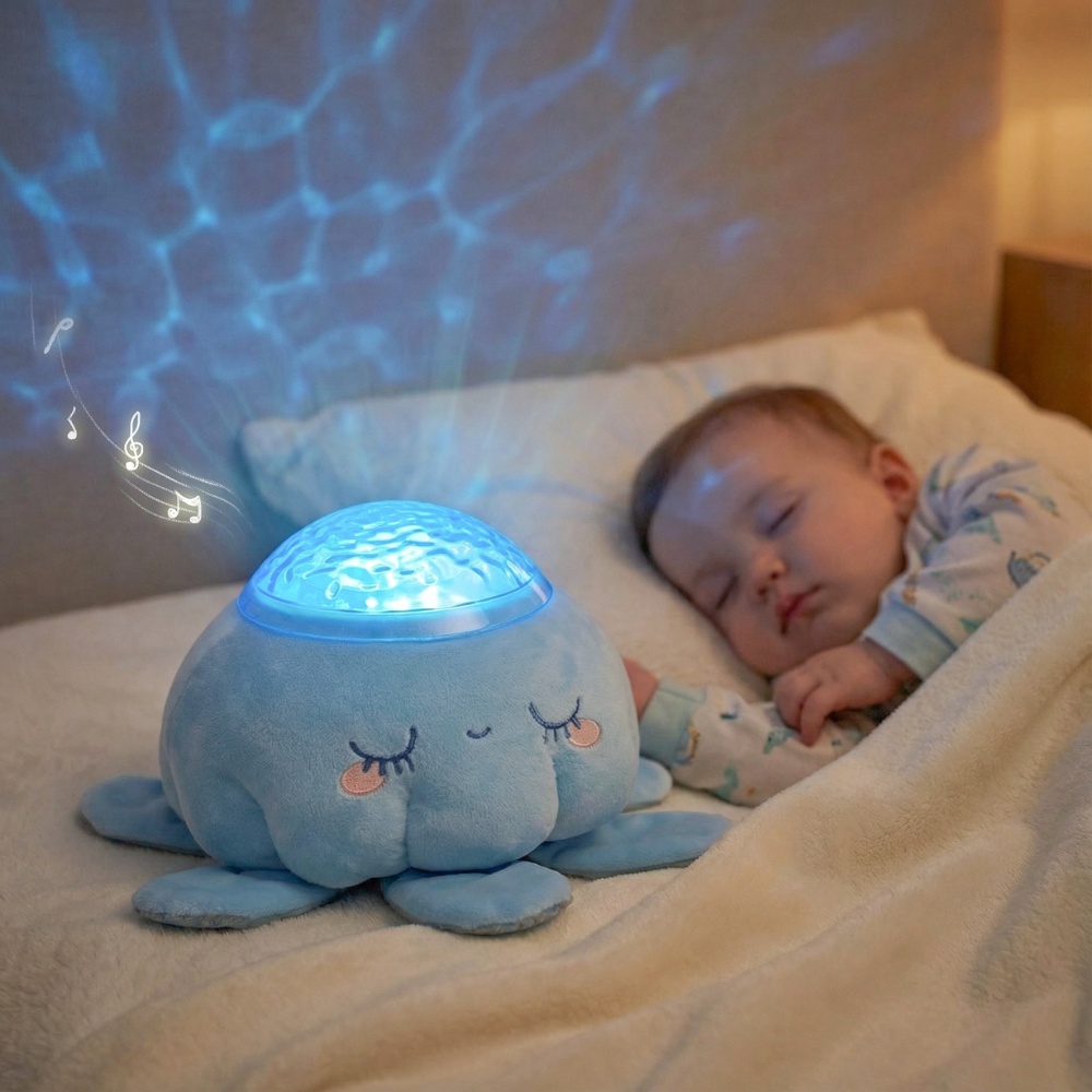 TopBright - Jellyfish Night Light & Projector with Sounds - Image 2