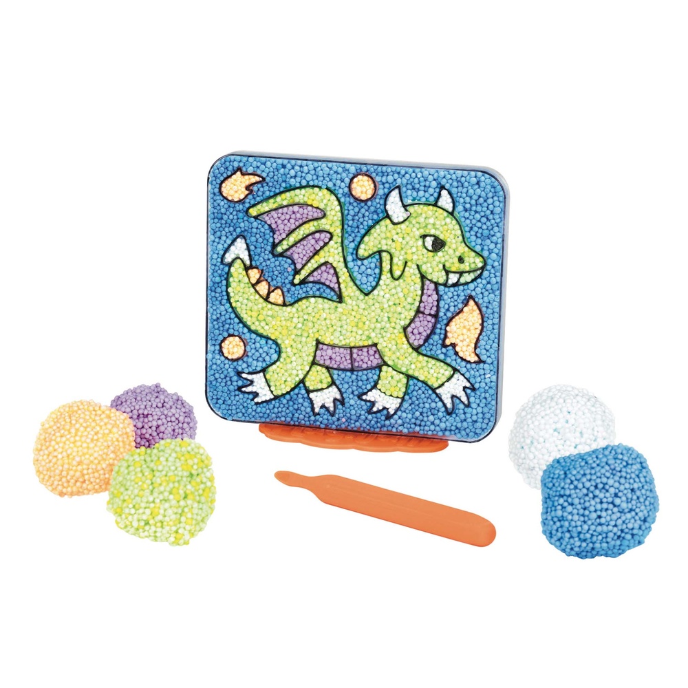 Educational Insights - Colour By Playfoam® Dragon - Sensory Dough Craft Set - Image 3