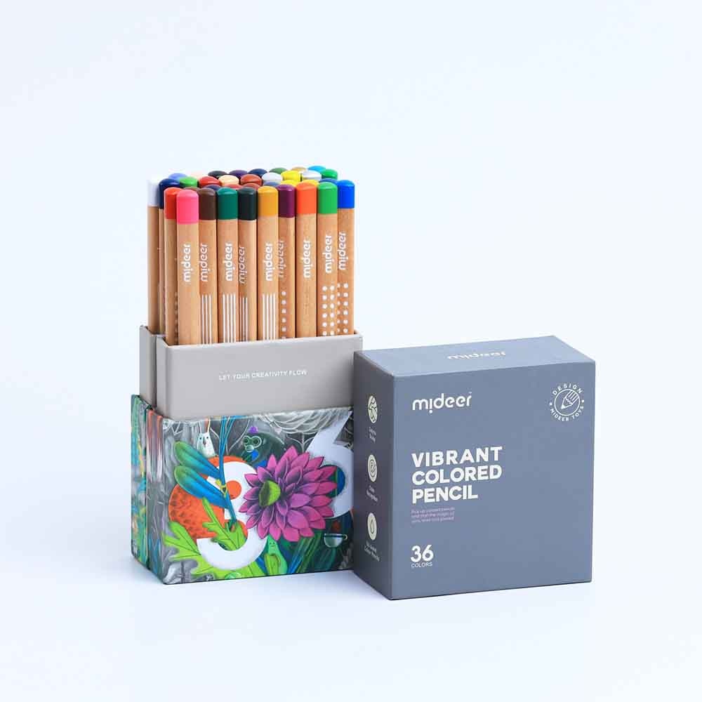 Mideer - Vibrant Coloured Pencil - 36 Colours - Image 5