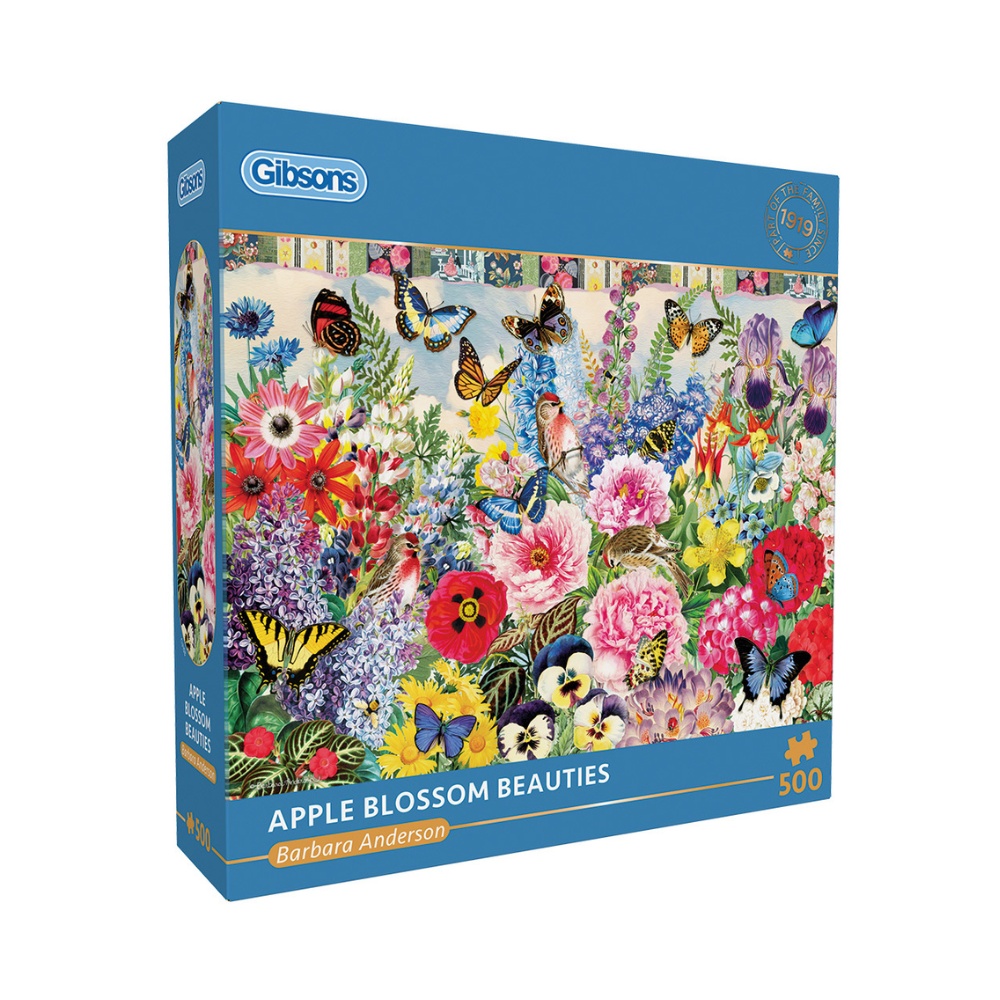 Gibsons - Apple Blossom Beauties - 500 Piece Jigsaw Puzzle