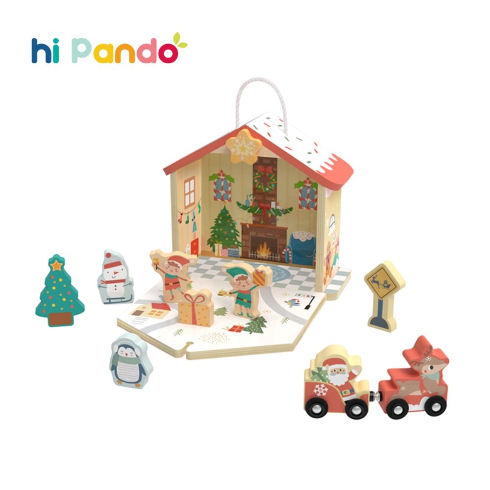 hi Pando - Wooden Christmas Story Box Play Set - Image 6