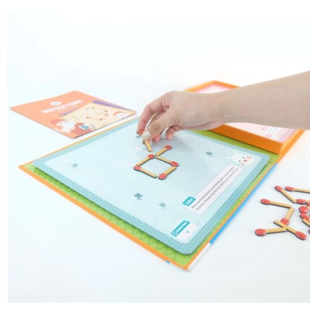Jar Meló - Matchstick Challenge Game - Educational Magnetic Activity Box For Kids - Image 2