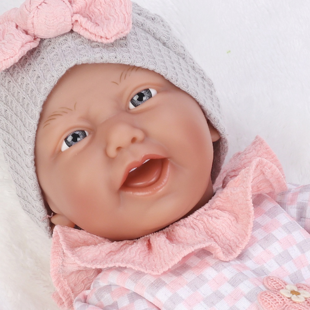 Baby Doll with Vinyl Body, Pacifier & Bottle - 40cm - Image 3