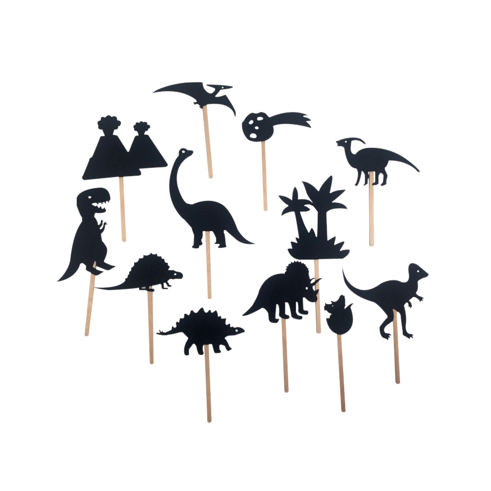 Mideer - Dinosaur Shadow Puppets Set - Image 2