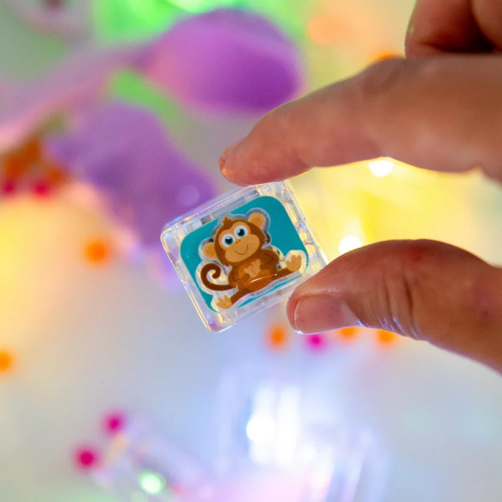 Glo Pals - Water Activated Light-Up Sensory Toys - Zoo (6 Pack) - Image 3