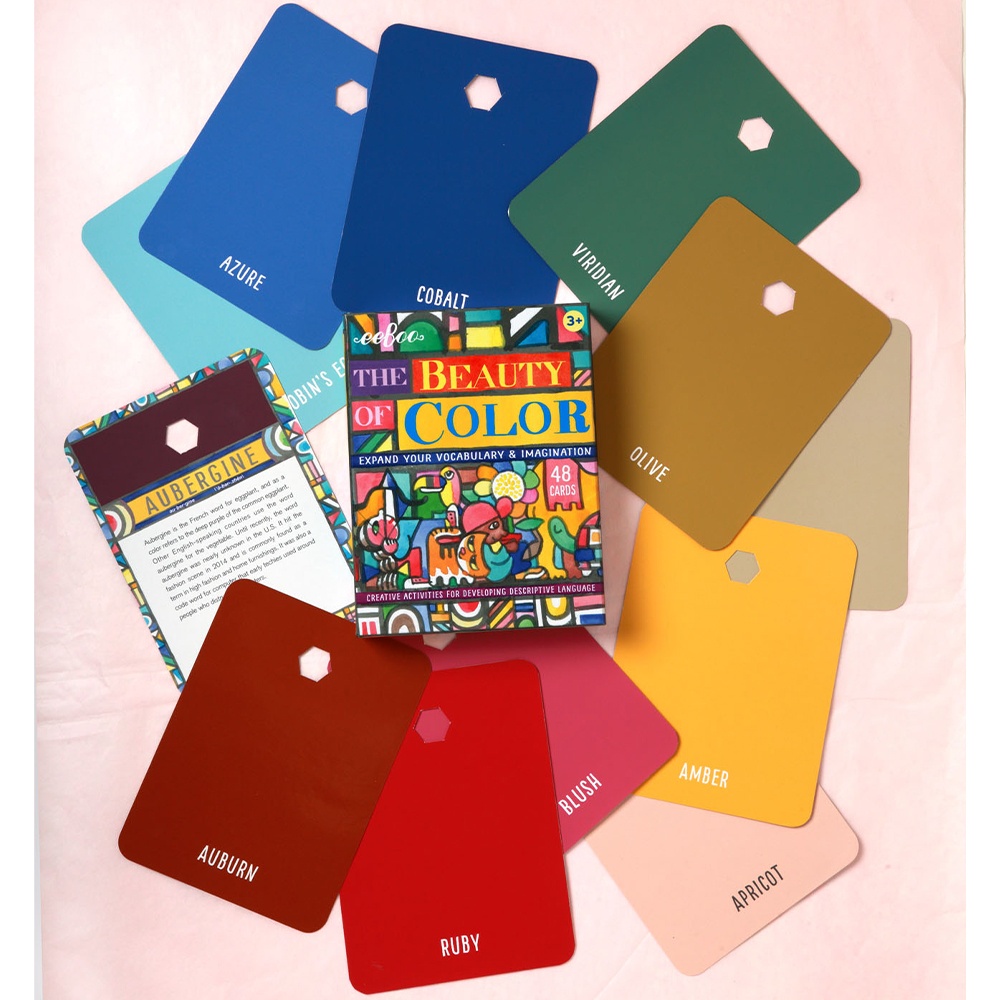 eeBoo - Beauty of Color Hardbox Flashcards -** - Image 2