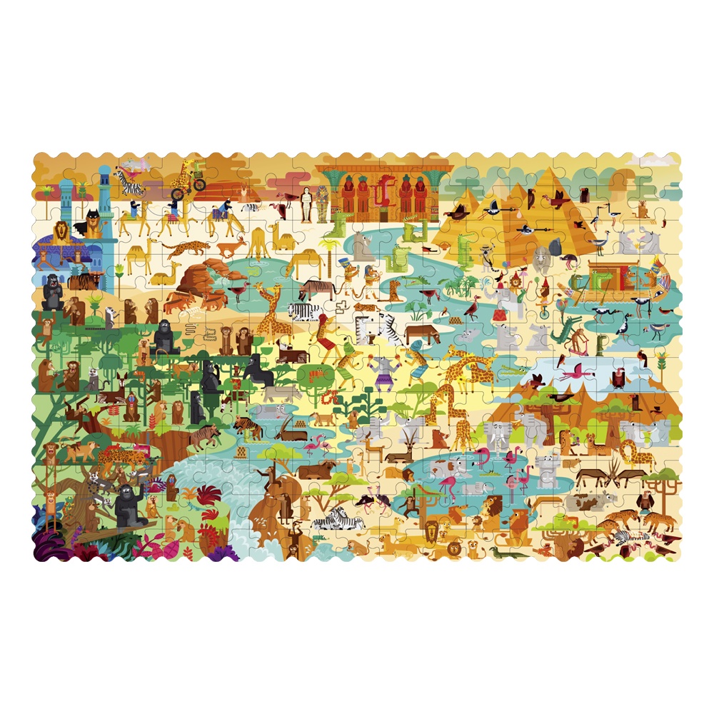Mideer - Travel Around the World Puzzle - Passion Africa - 180pcs - Image 2