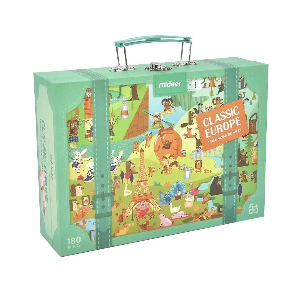 Mideer - Travel Around the World Puzzle - Classic Europe - 180pcs - Image 3