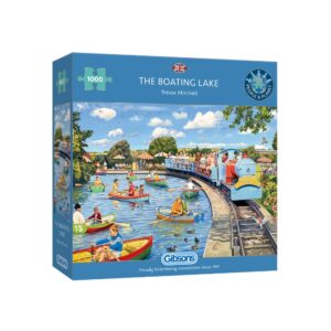 Gibsons - The Boating Lake - 1000 Piece Jigsaw Puzzle
