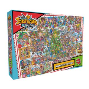 Gibsons - Jokesaws: Crackers for Christmas - 1000 Piece Jigsaw Puzzle