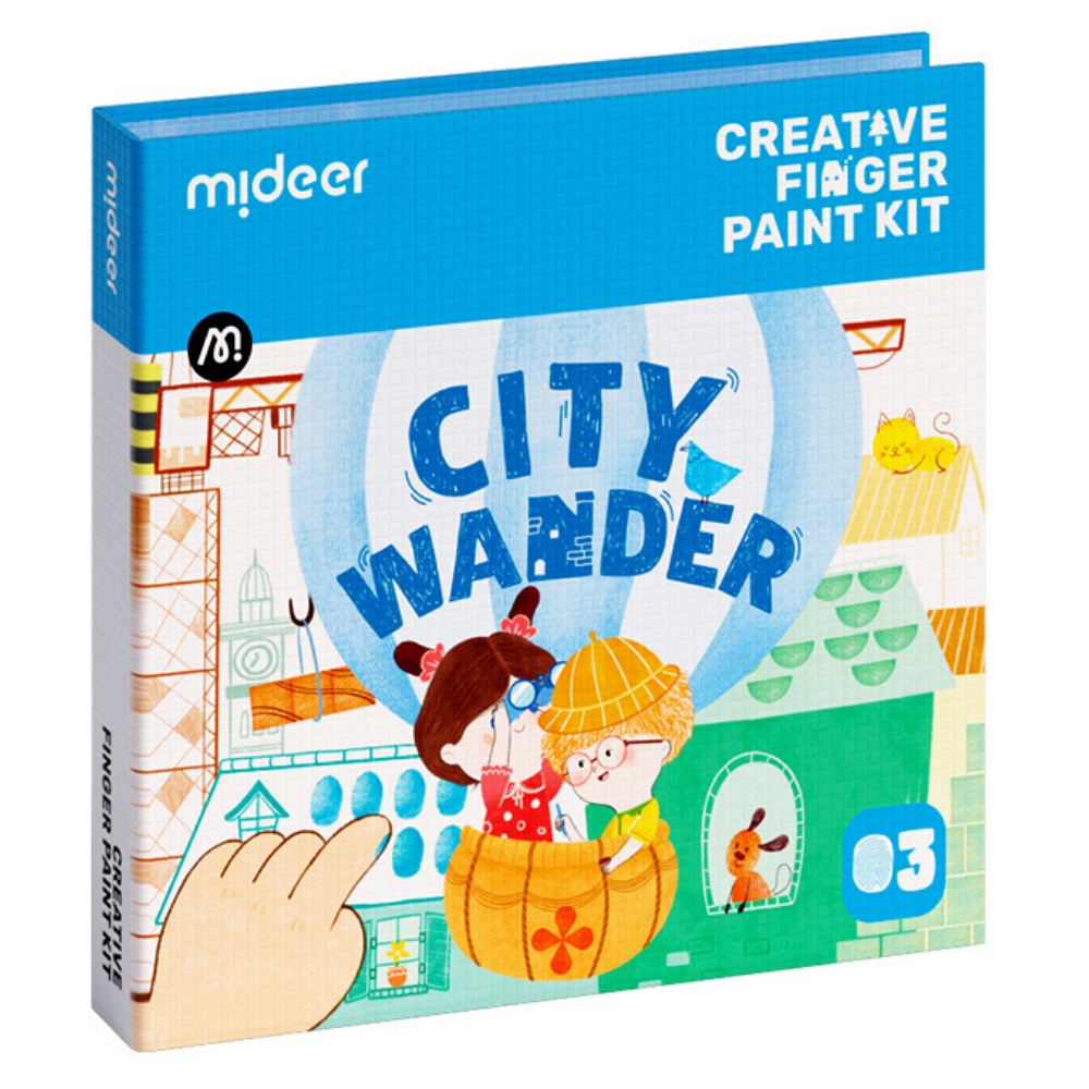 Mideer - Creative Finger Paint Kit - City Wander - Image 10