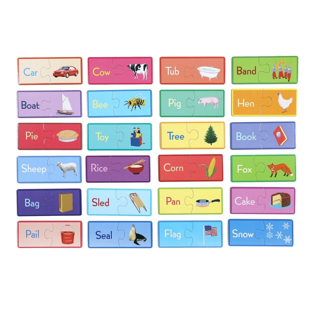 eeBoo - Simple Words Puzzle Pairs - Educational Puzzle for Kids - Image 4