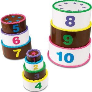 Learning Resources - Smart Snacks® - Stack & Count Layer Cake™ for Toddlers