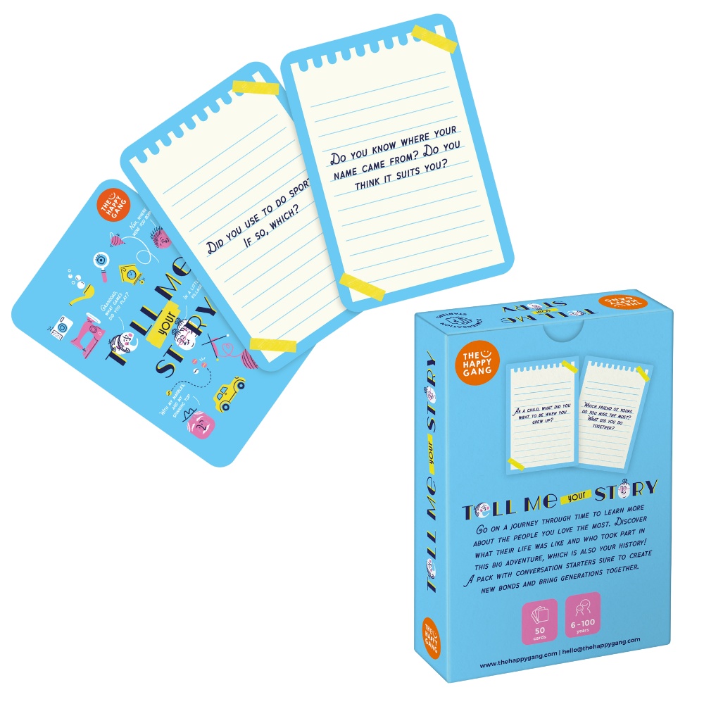 The Happy Gang - Tell Me Story Family Card Game for Kids & Adults - Image 4