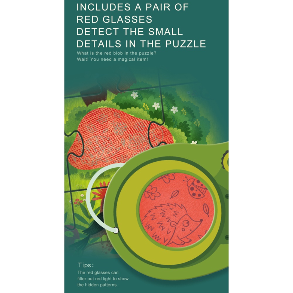 Mideer - Puzzle Secret - Forest - 35pcs - Image 6