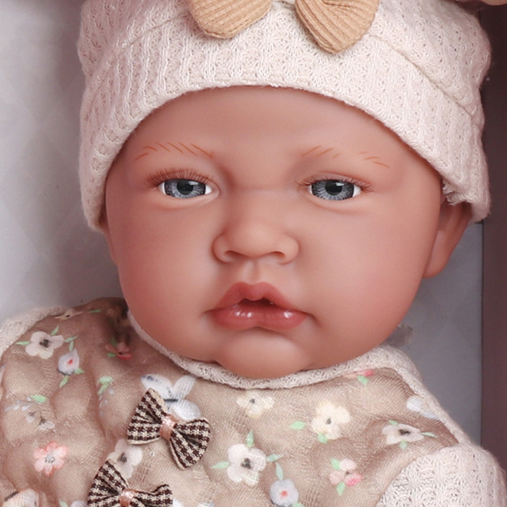 Baby Girl Doll with 12 Sounds - Soft Cotton Body - 40cm - Image 5