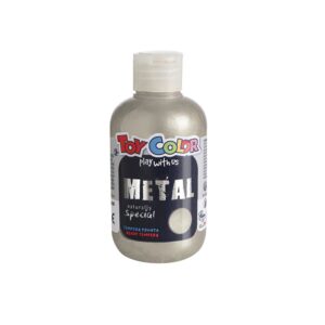 Toy Color - Superwashable Ready-Mix Tempera Paint for Kids - Metallic Shades - 250ml