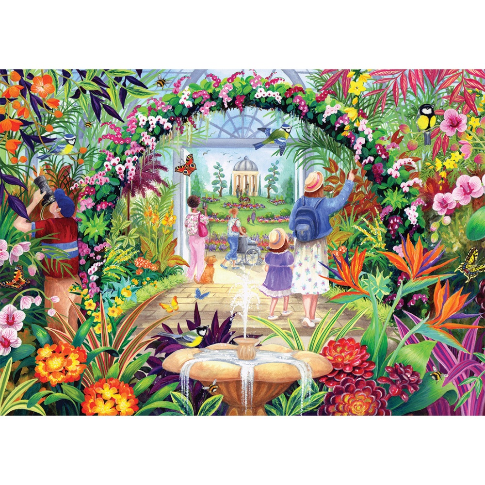 Gibsons - Botanical Blooms - 1000 Piece Jigsaw Puzzle - Image 2