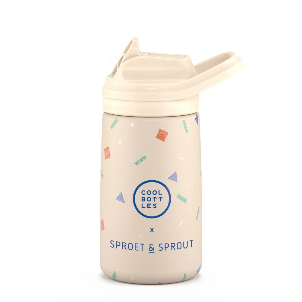 Cool Bottles - Kiddies Triple-Insulated Water Bottle - SPRT & Sprinkles Land 350ml - Image 3