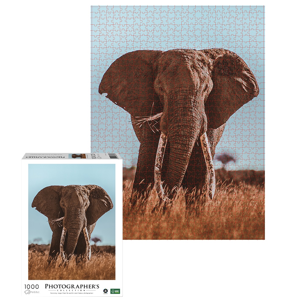 Ambassador - Photographers Collection 1000 Piece Puzzle - African Elephant