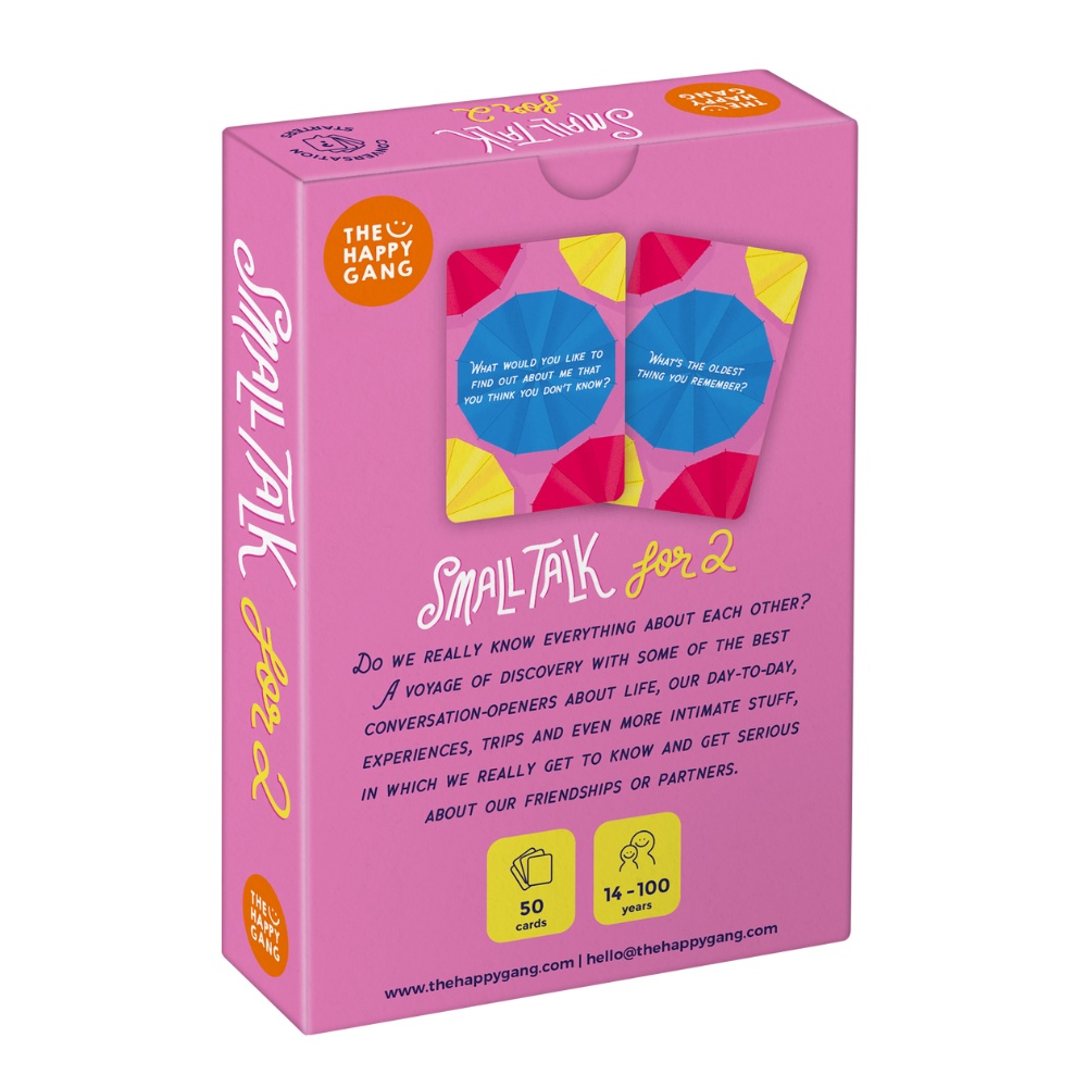 The Happy Gang - Small Talk for 2 Family Card Game for Couples & Friends - Image 6