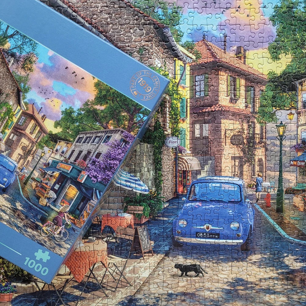 Gibsons - Morning in the Med - 1000 Piece Jigsaw Puzzle - Image 3