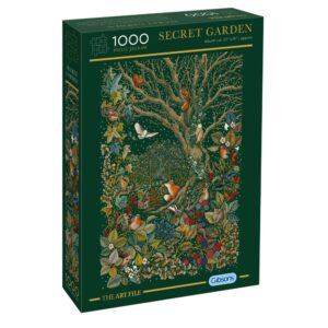 Gibsons - The Art File: Secret Garden - 1000 Piece Jigsaw Puzzle