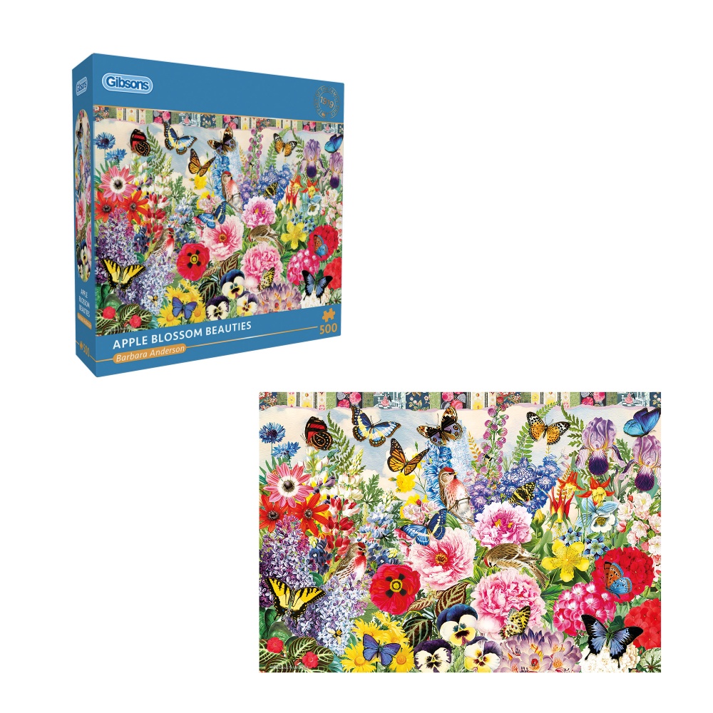 Gibsons - Apple Blossom Beauties - 500 Piece Jigsaw Puzzle - Image 5