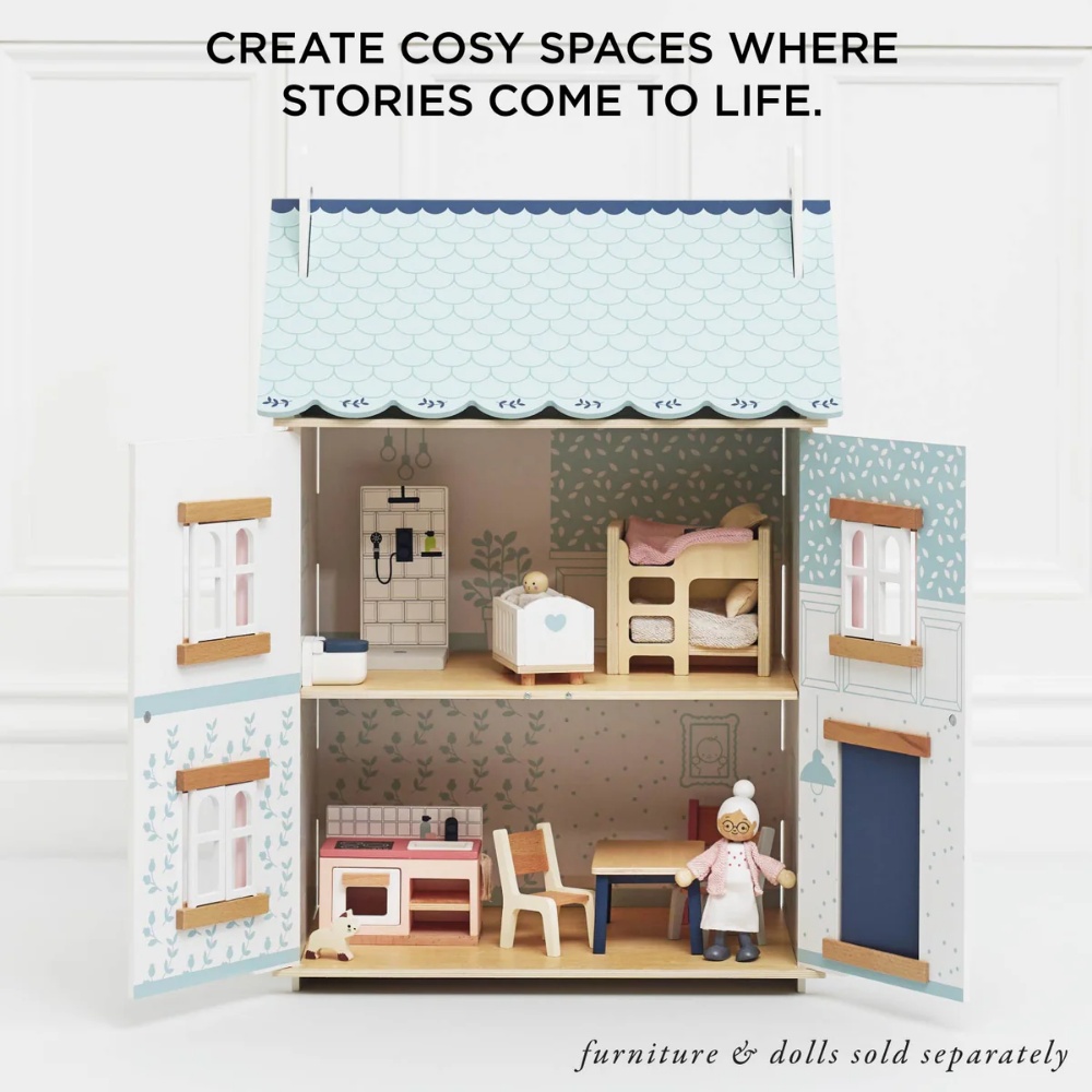 Le Toy Van - Bluebelle Wooden Dolls House - Image 6