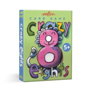 eeBoo - Crazy Eight Playing Cards -**