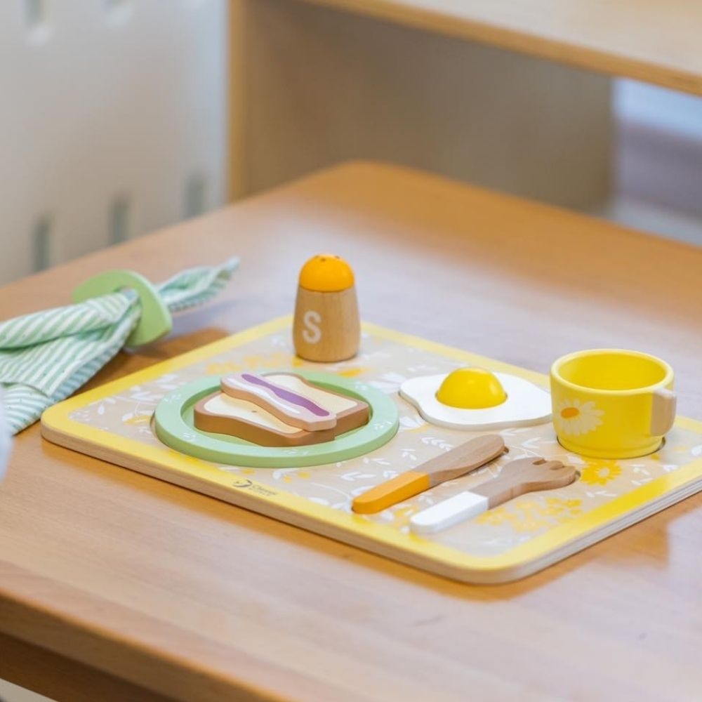 Classic World - Pretend & Play - Vintage Breakfast Tray - Image 2