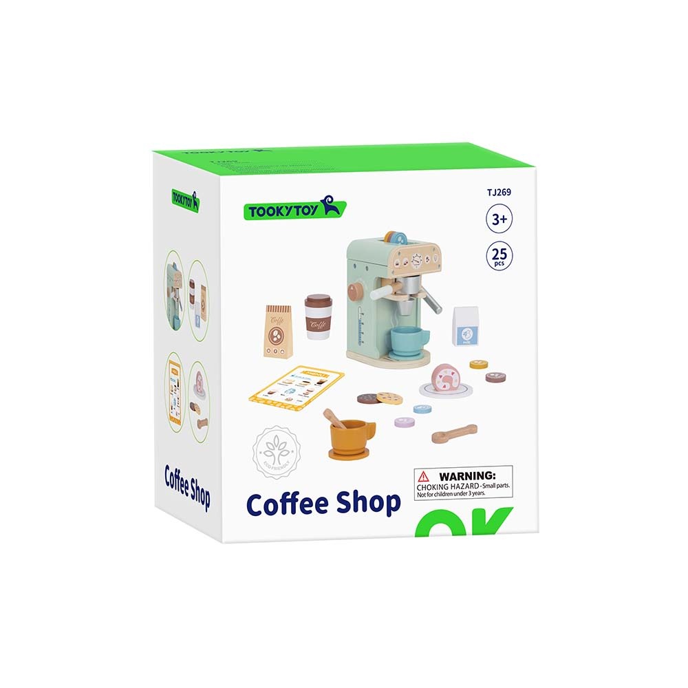 TookyToy - Pretend Play Coffee Shop Toy Set - Image 7