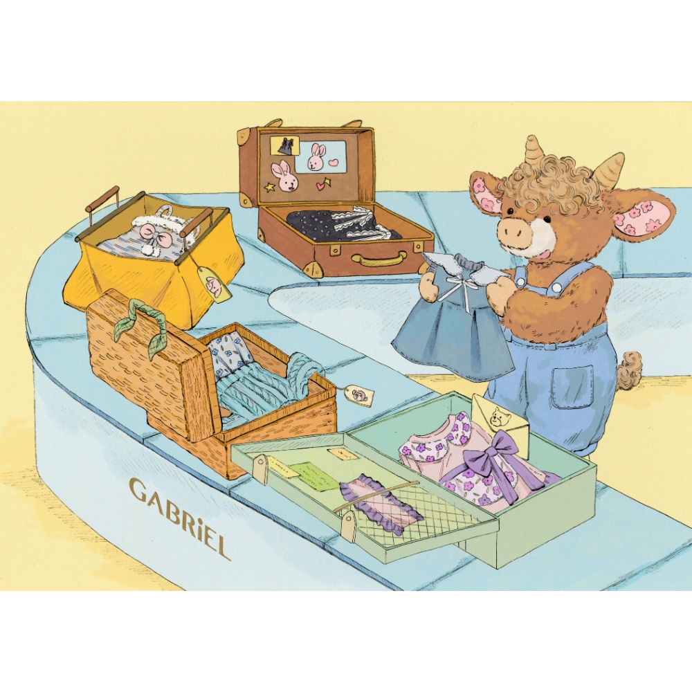 Gabriel - Plush Animal Soft Toy - Ben Byson - 27cm - Image 5